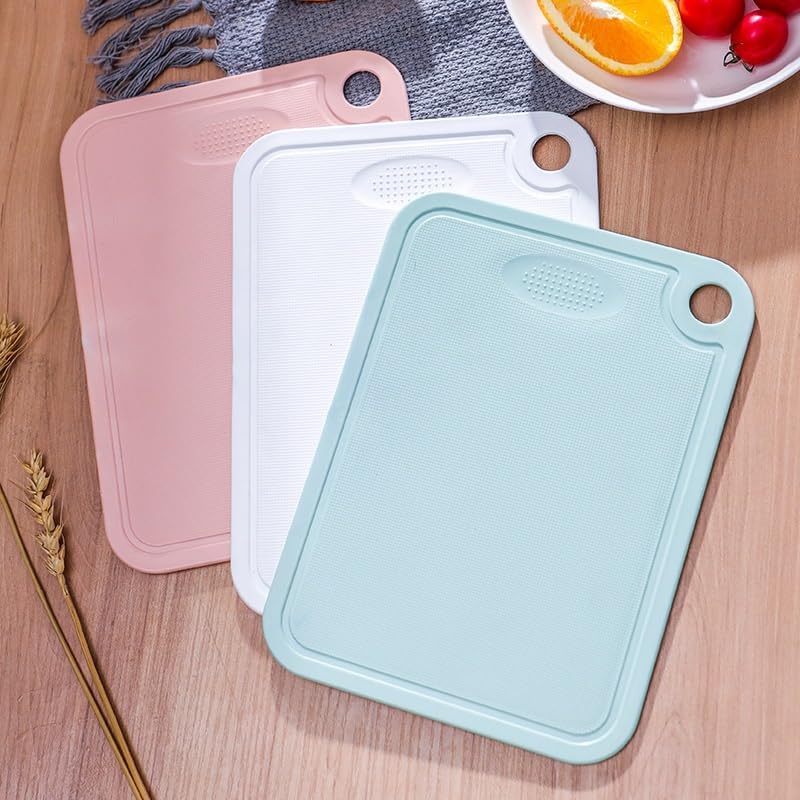 Household PP Sided Cutting Board Kitchen Square Chopping