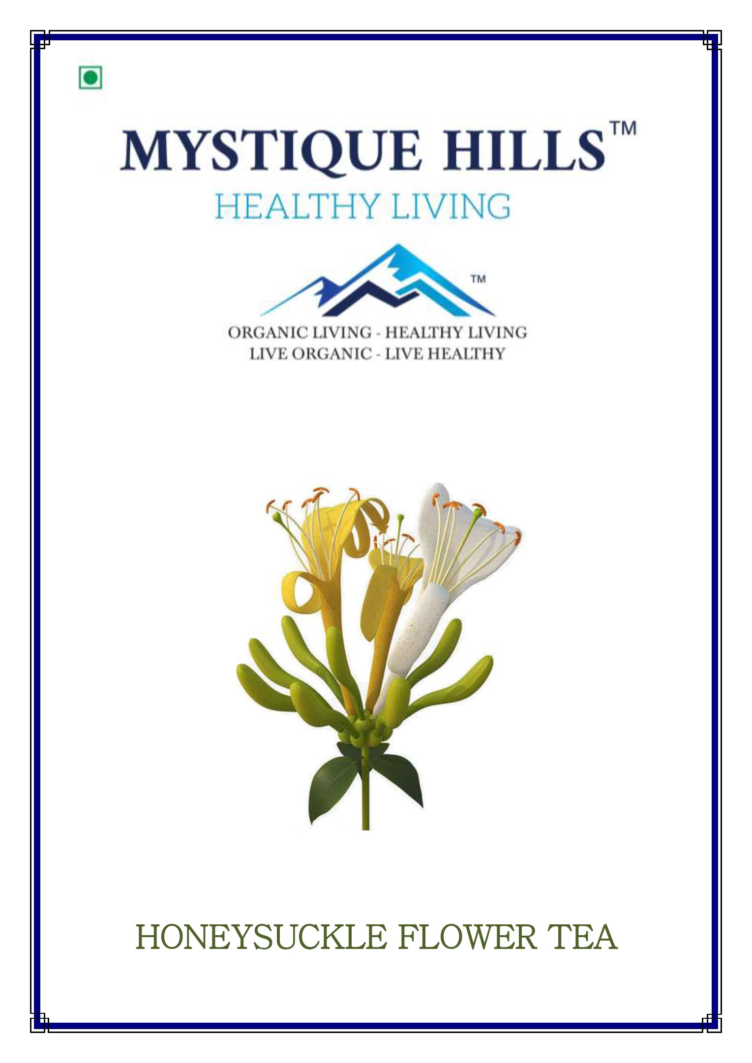 Mystique Hills Honeysuckle Flower Tea, 50 g