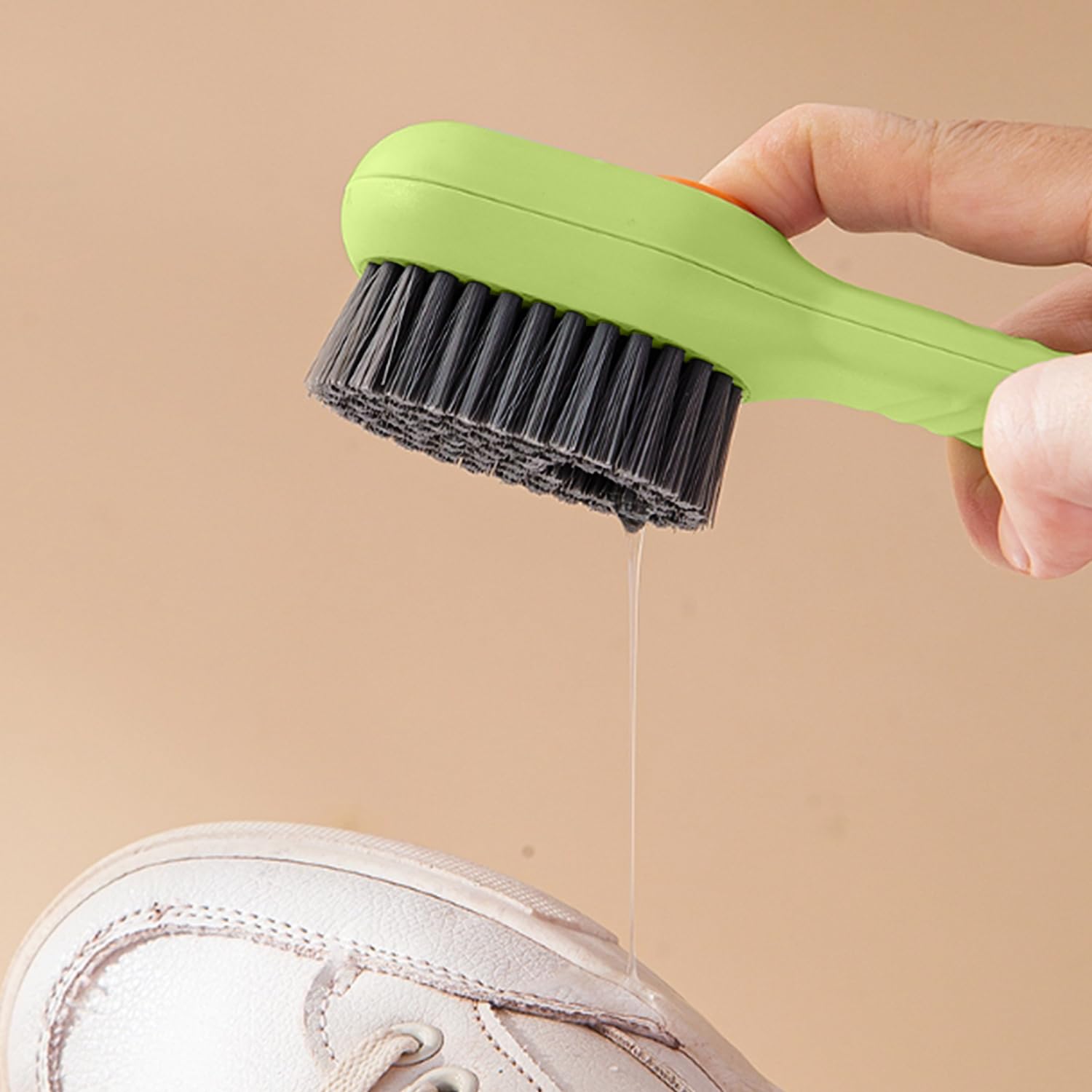 Schrubbbürste Mit Seifenspender - Allzweck Reinigungsbürste Für Sneaker & Möbel