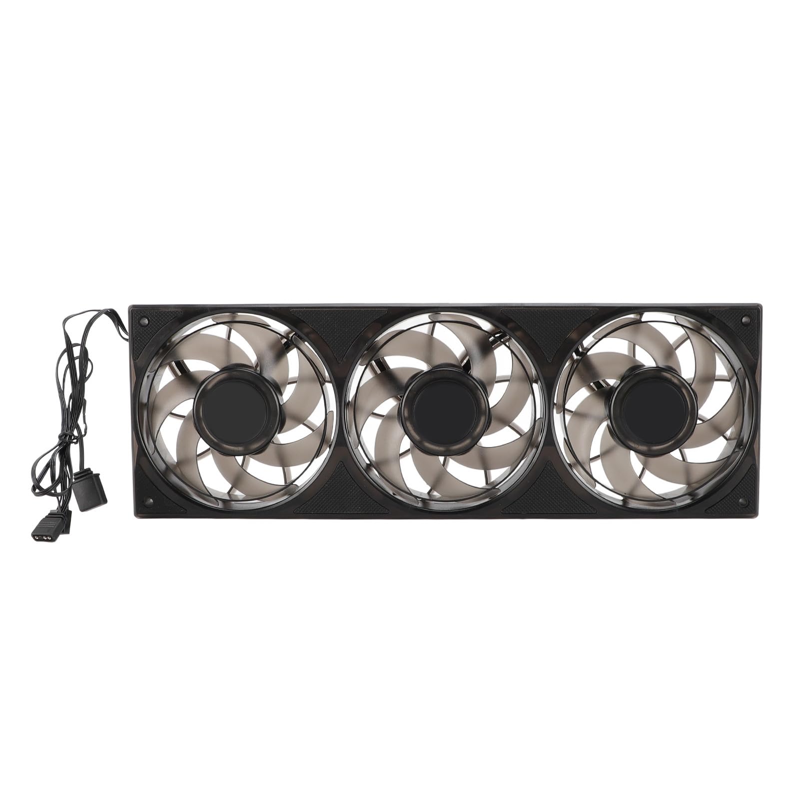 3 w 1 Wentylator Obudowy PC 360mm, 5V ARGB PWM (BLACK)