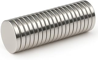 Metal Collar Stay Magnets, Strong Magnets for Collar Stays Magnetic, Valued Pack in a Gift Box (Silver, 20Pcs)
