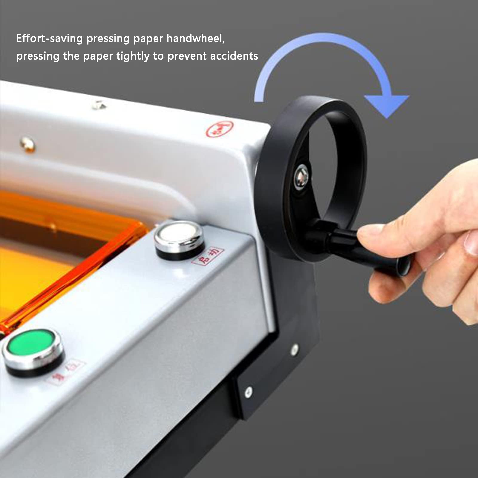 Taglierina per carta resistente, spessore di taglio 40 mm con griglia, per cartoncino, carte, pelle, ufficio, casa scuola