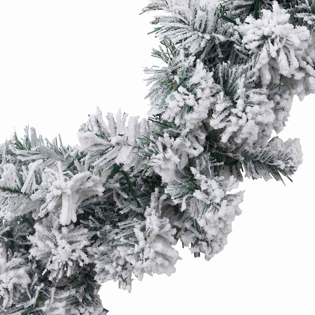 Guirnalda de Navidad con luces LED verdes, 5 m, PVC con 75 LED, 8 efectos de luz, luz artificial, puerto USB para barandilla, chimenea, ventana, salón y exterior cubierto