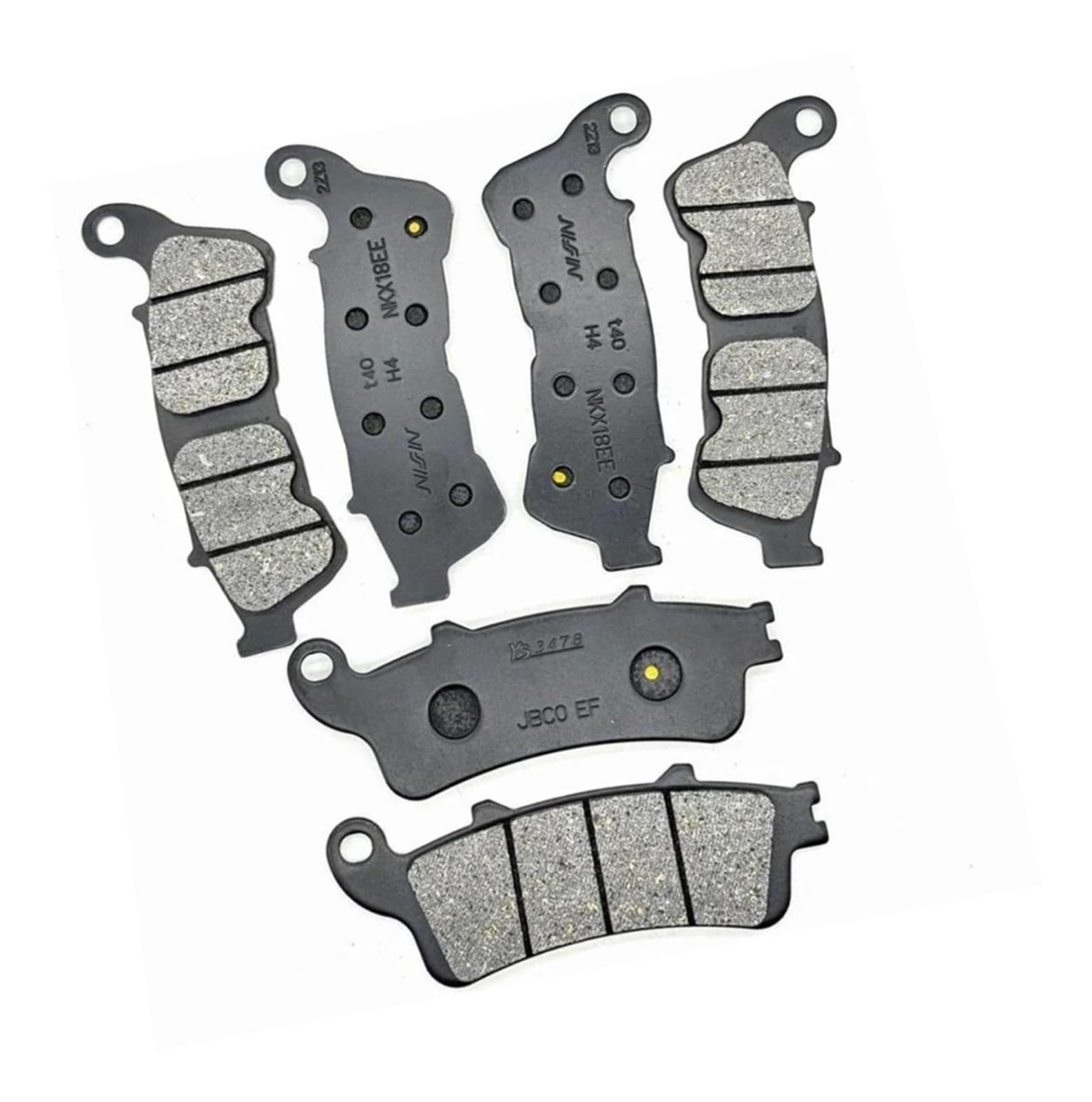 For HONDA XL1000V for Varadero Motorrad Bremsbeläge Vorne 2004-2009 XL1000VA ABS Kompatibel(Front Rear Pads)