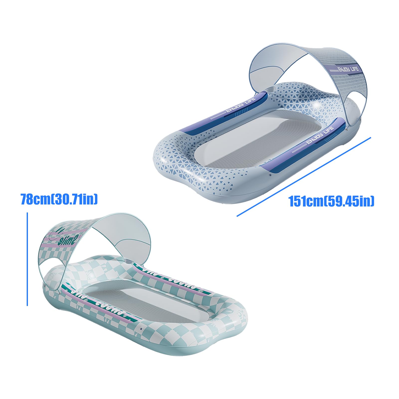 Balsa de agua de PVC para ocio junto a la piscina