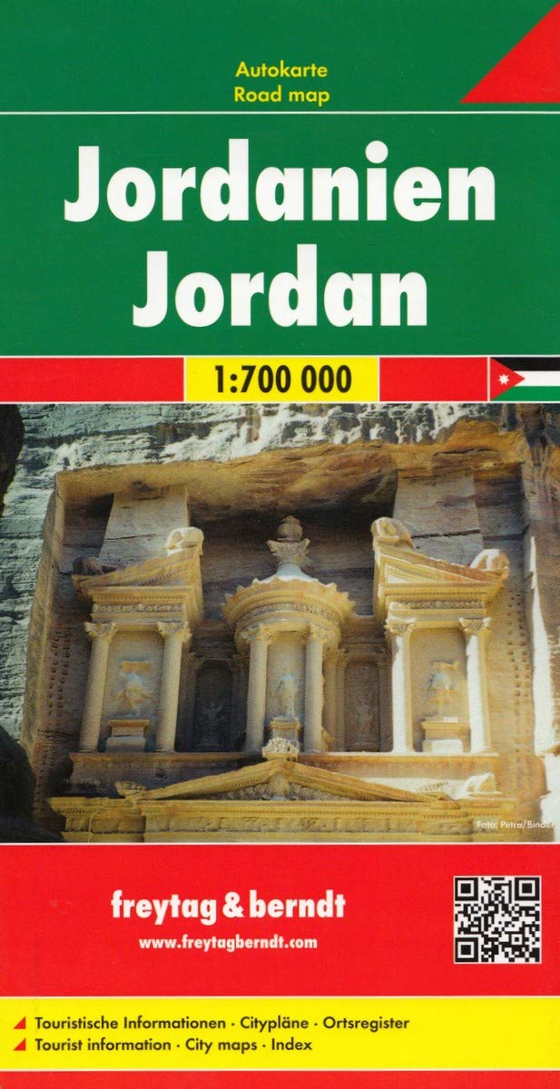 Jordan f&b (+r): Wegenkaart 1:700 000