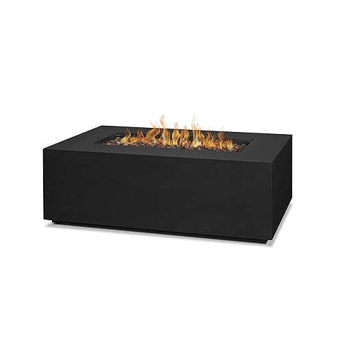 Real Flame Aegean 42in Rectangle Propane or Natural Gas Fire