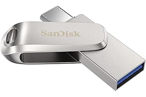 SanDisk 512GB Ultra Dual Drive Luxe USB-C Flash Drive: Lightning-Fast Data Transfer...