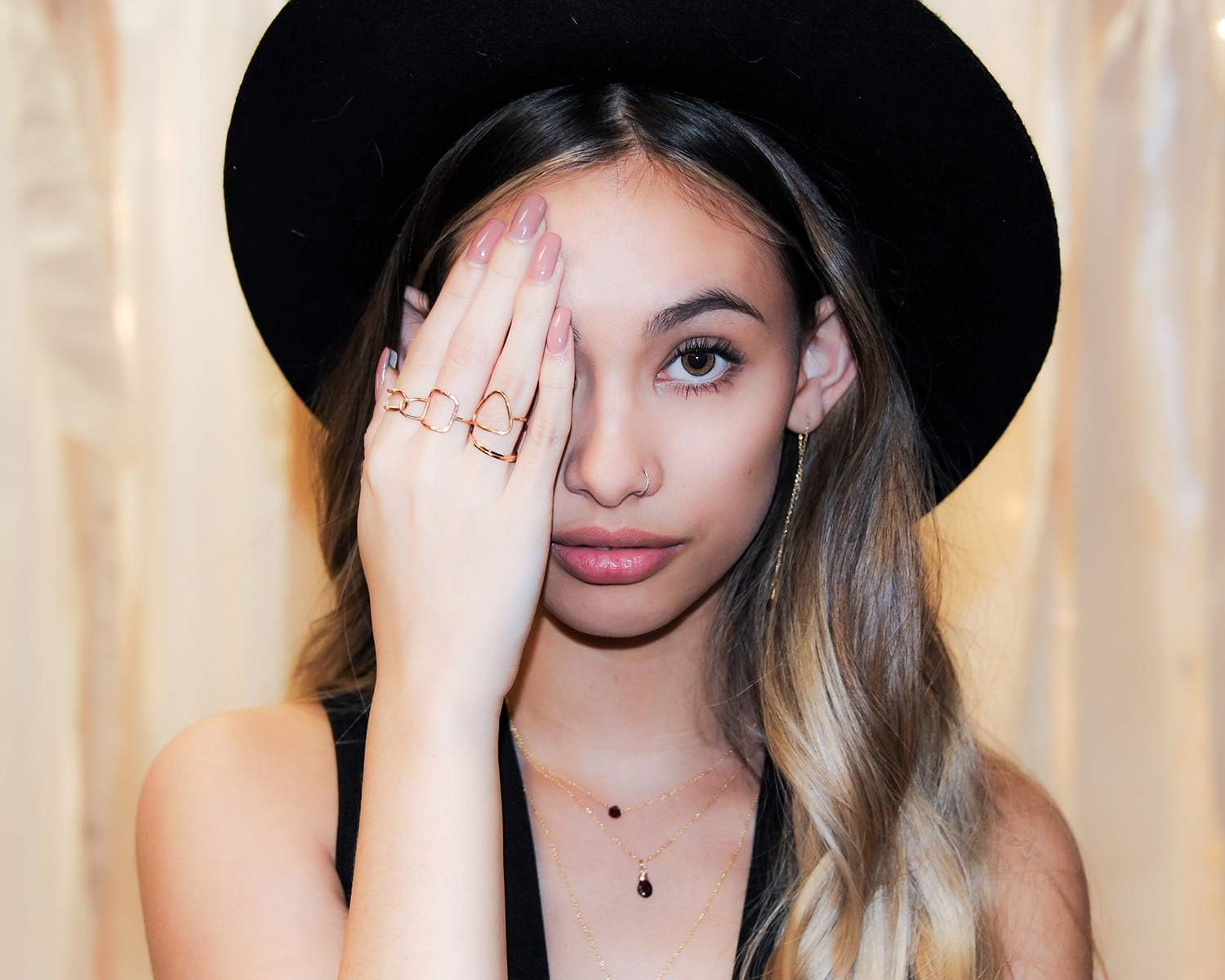 Open Square Gold Simple Ring/Simple Ring/Delicate Ring/Simple Jewelry/Open Wire Ring/Square Ring/Minimalist Jewelry/Minimalism