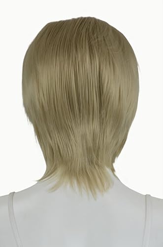 Miniatura 6 de EpicCosplay Atlas Peluca corta multiparte marrón claro (30 libras)