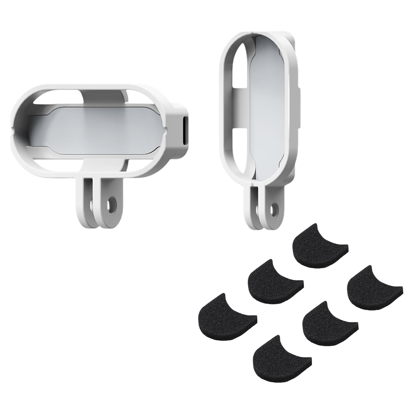 Juego de montaje magnético para Insta360 GO 3 y GO 3S con manguito antiviento de repuesto 8