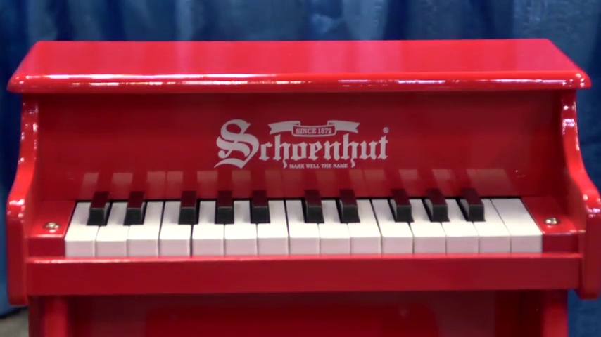 Watch Schoenhut 25 Key Elite Spinet with Bench.Schoenhut–Piano