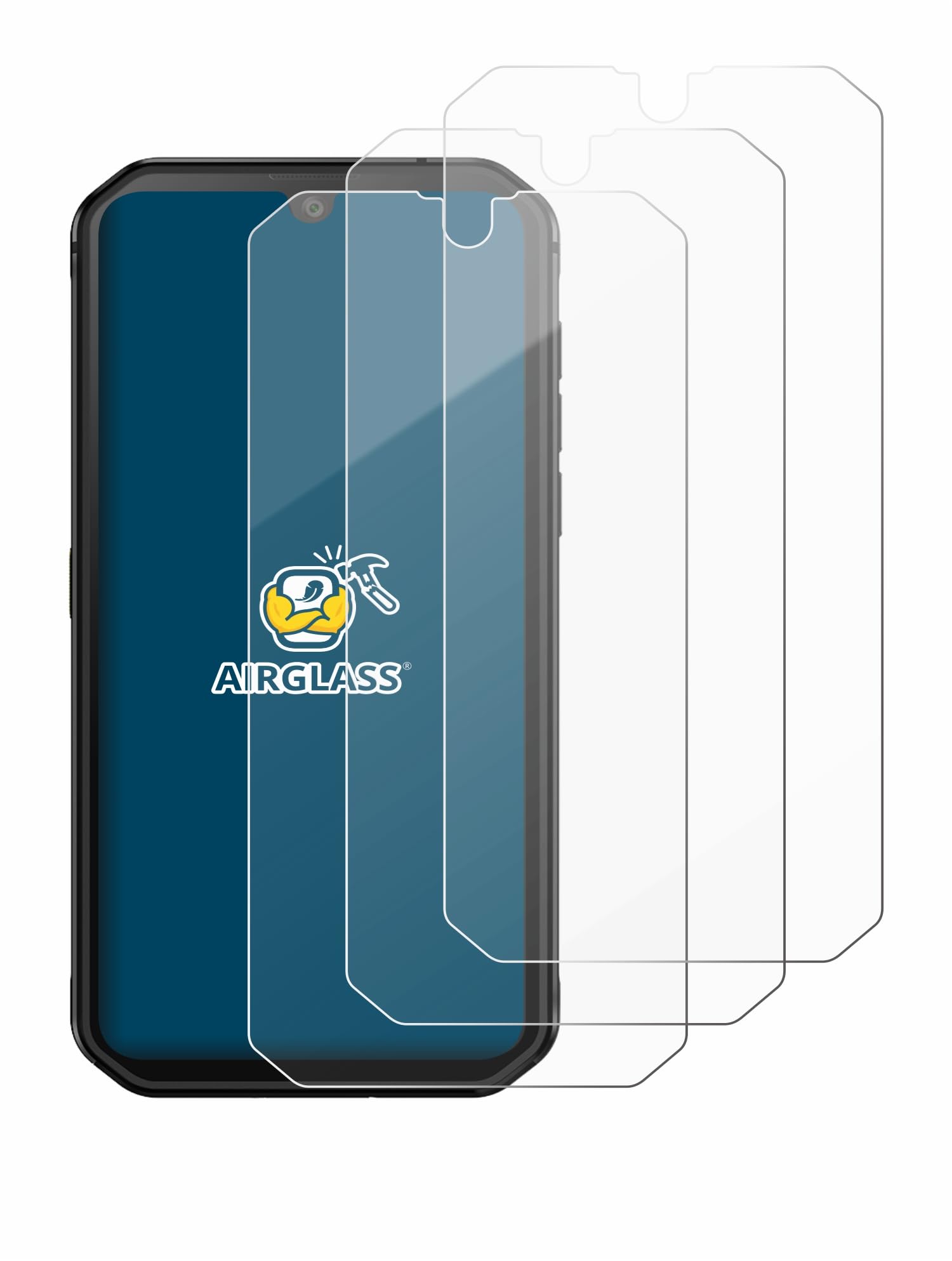 Anti-Riflesso Vetro Pellicola Protezione per Blackview BV9900