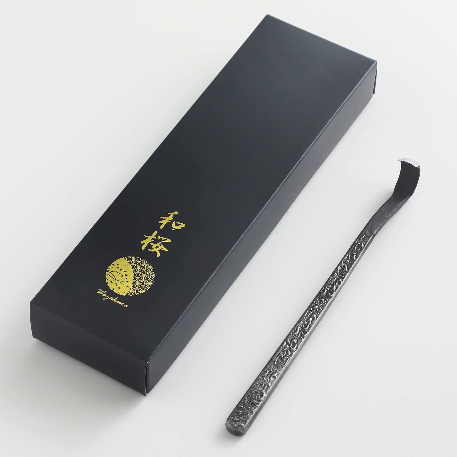 Wazakura Bonsai Cincel 185 mm (7.2 ") Hecho en Japón, Herramienta de talla de madera muerta de acero, raspador de corteza japonesa Jin Shari, Gouge redonda