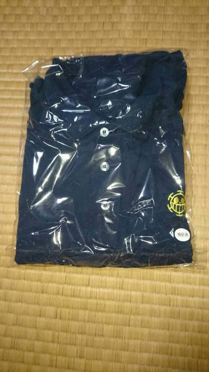 Amazon Co Jp One Piece ハート海賊団 ポロシャツ 着丈65cm トラファルガー ロー 色紺 ワンピース 服 ファッション小物