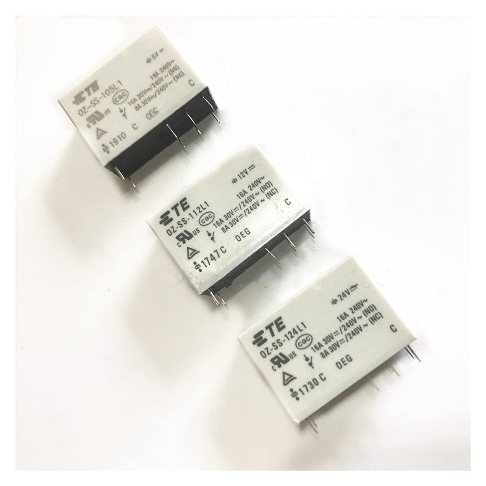 Relais 16A 240VAC OZ-SS-112LM1 ICOBES composant électronique Dip-6 tension 12V pack de 10