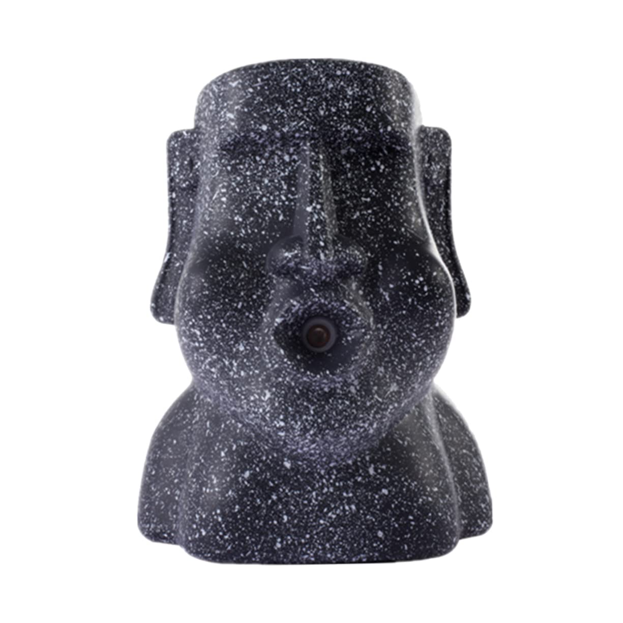 Umidificatore Diffusore a Forma di Statua Moai in Abs | USB Ricarica, Nebulizzazione Continua, Set 1 Pezzo, per Hotel e Coffee Store