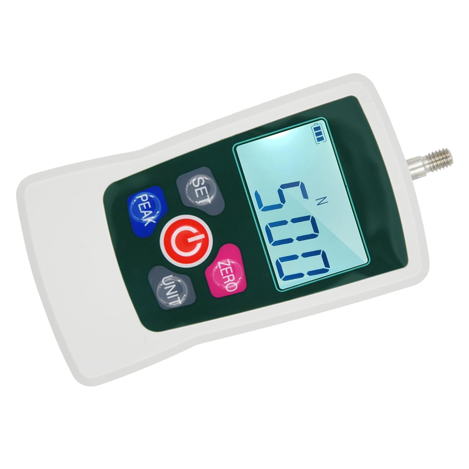Digital Force Gauges, Push Pull Meter, 500N Portable Handheld with Unit Switching Backlit Screen Auto Shutdown