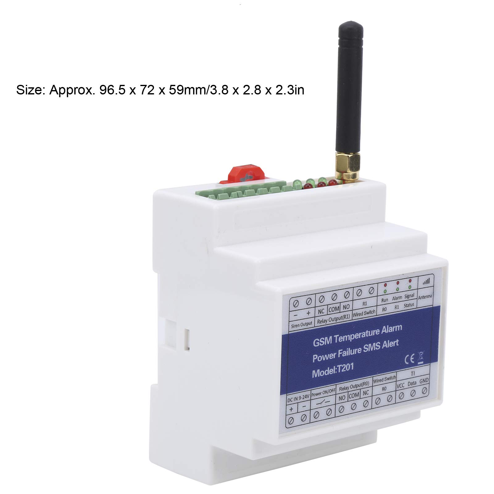 GSM SMS Alarma de temperatura Alerta de falla de energía, Control remoto Soporte de monitoreo Informe de temporizador Lectura remota de datos históricos
