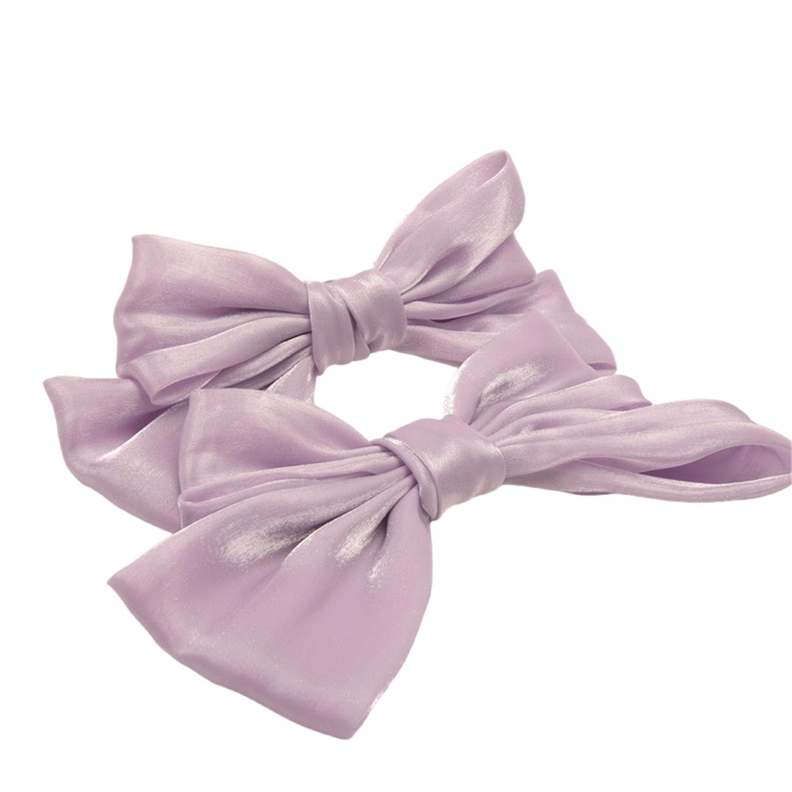 Modern Curtain Clips Decorative Bows Shape Tiebacks Durability Fabric and Metal Construction Elegant Room Organizers Light Curtain Decoration Clip
