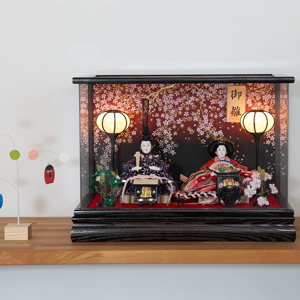 ひな人形 雛人形 新品 コンパクト 日本製 ケース飾り ひなまつり TKN09 ひな人形 雛人形 新品 コンパクト 日本製 ケース飾り ひなまつり TKN09