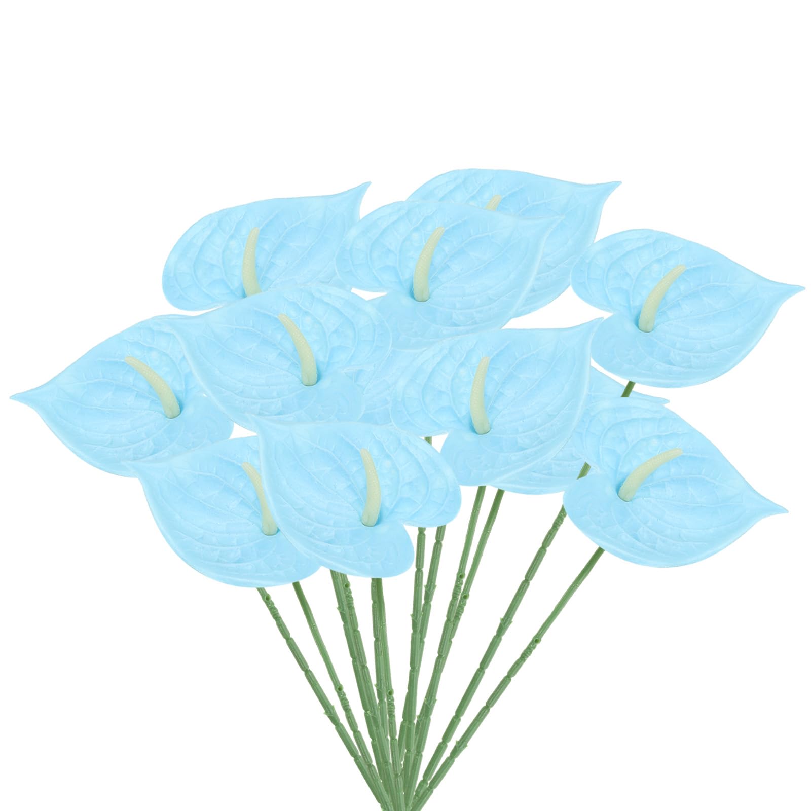 PATIKIL 13" Artificial Anthurium Lily Flowers