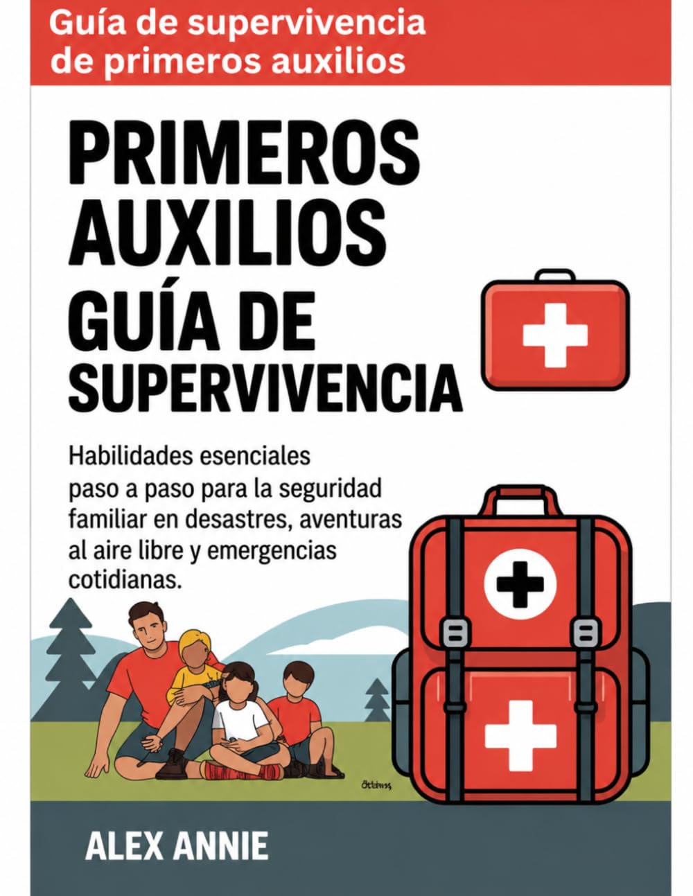 Guía de supervivencia de primeros auxilios: Habilidades esenciales paso a paso para la seguridad familiar en desastres, aventuras al aire libre y emergencias cotidianas.