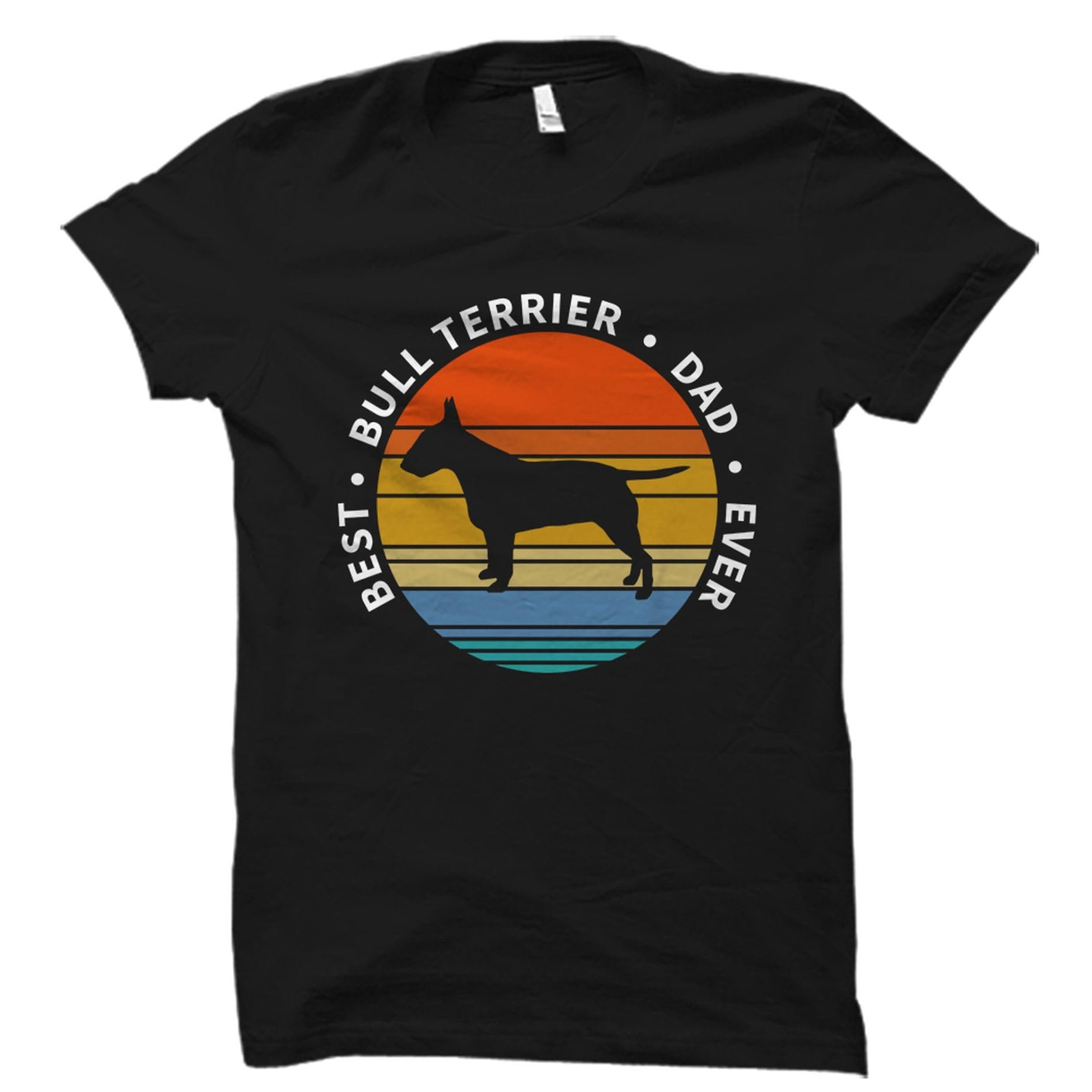 Bulls Dad Terrier Gift Bulls Terrier Dad Shirt Dog Dad Shirt Bul