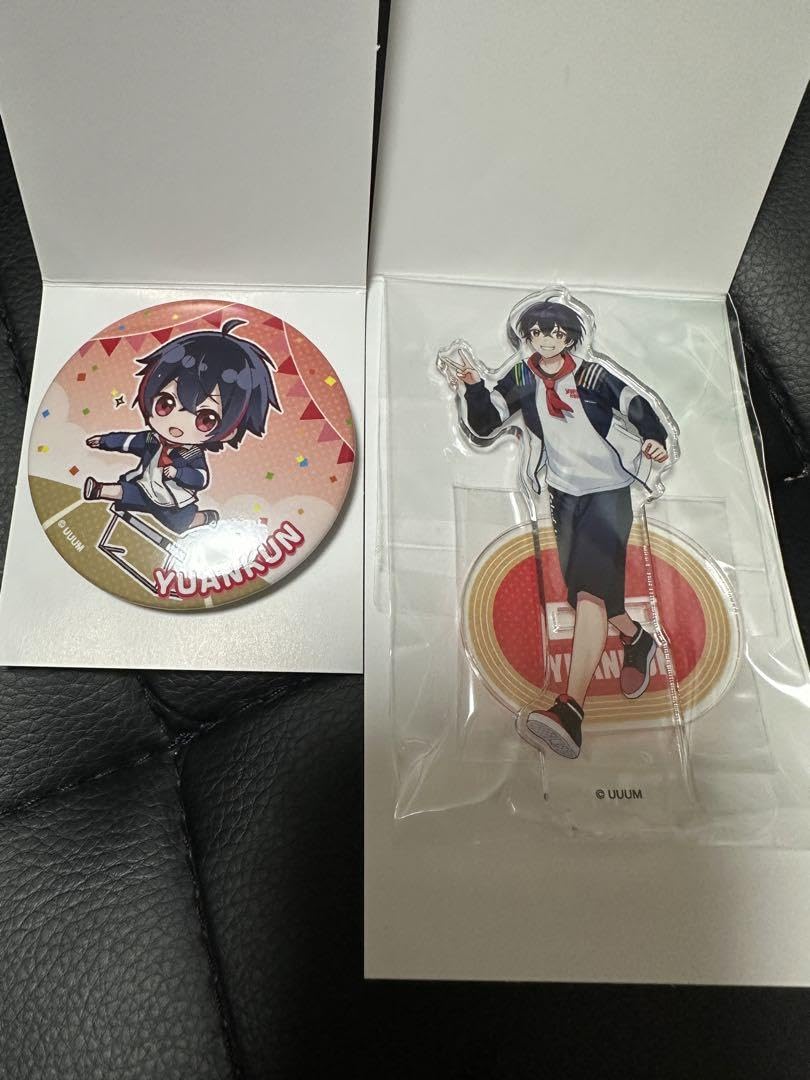 からぴち ゆあんくん グッズ バラ売り　アクリルスタンド 缶バッジ Amazon.co.jp: カラフルピーチ ゆあんくん 缶バッジ アクリルスタンド