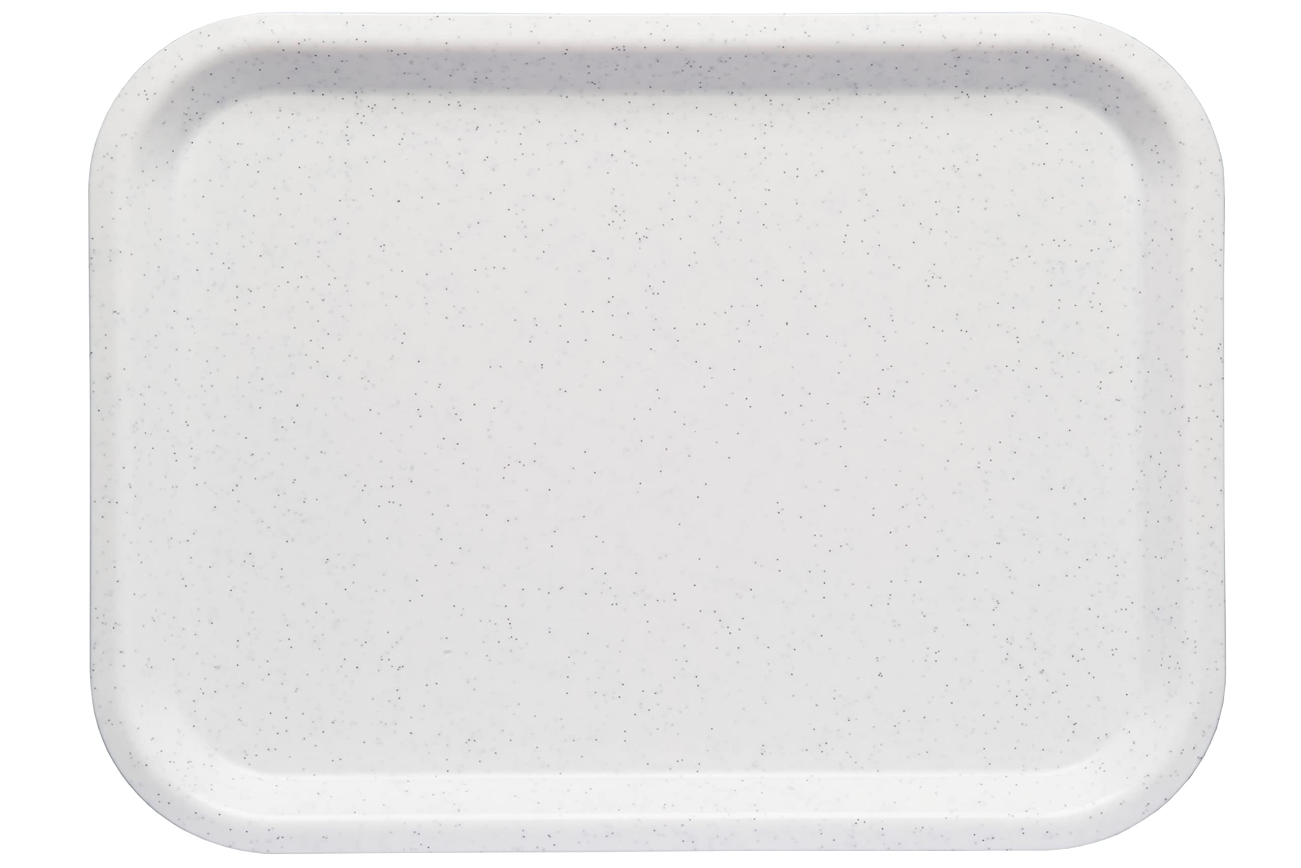 Roltex Serving Tray 44×33.5cm ABS Chip & Scratch Resistant (White Speckle)