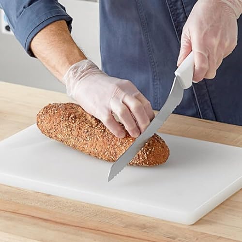 Miniatura 7 de TrueCraftware Tabla de cortar de plástico, superficie antideslizante, resistente, apta para alimentos, apta para lavavajillas, tabla de cortar