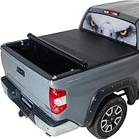 Vista 1 de Logan Tonneau - Cubierta enrollable suave para Toyota Tacoma 2016-2023, fundas para caja de camioneta compatibles con Toyota Tacoma 2016-2023 de 6
