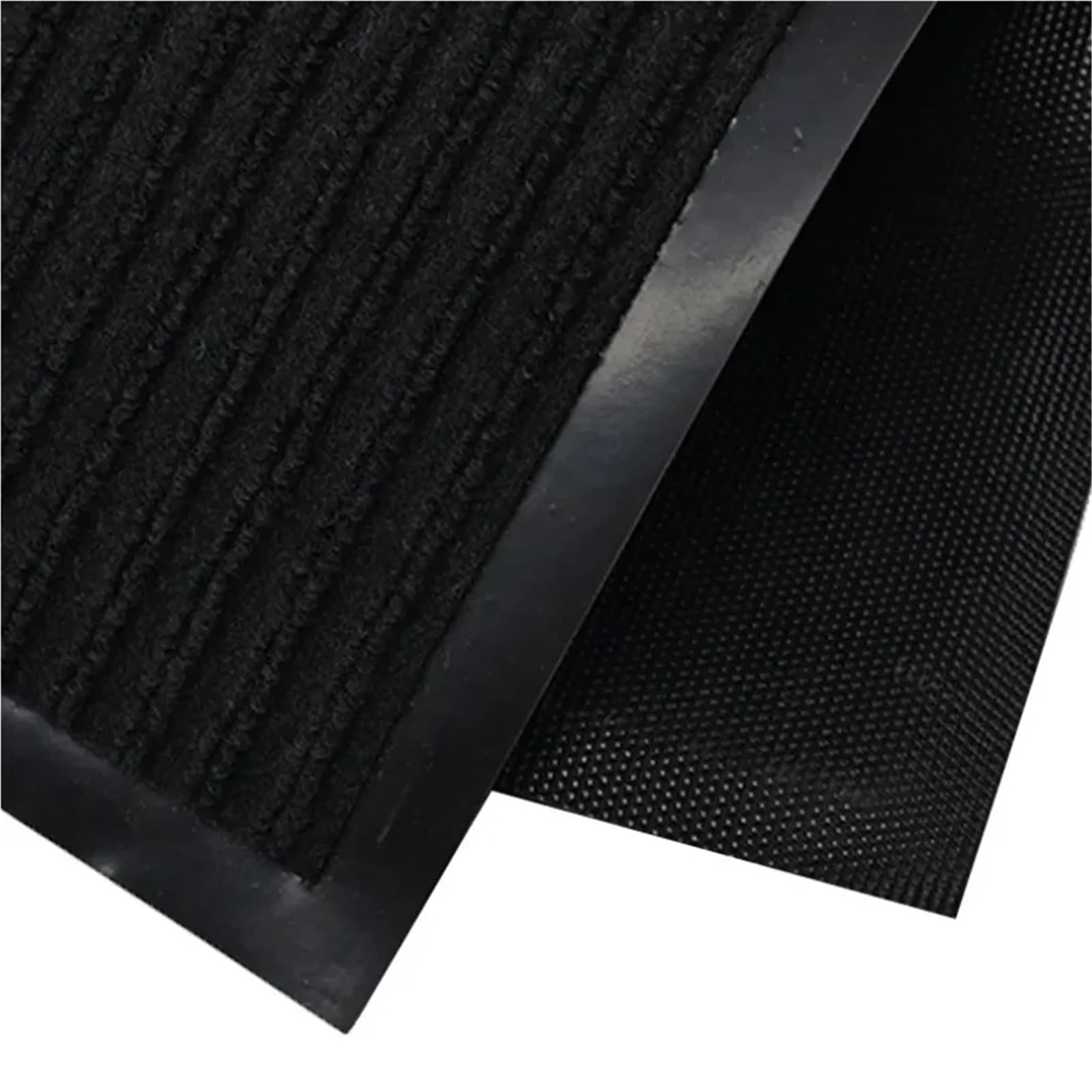 Zerbino assorbente in gomma naturale per ingresso (nero)