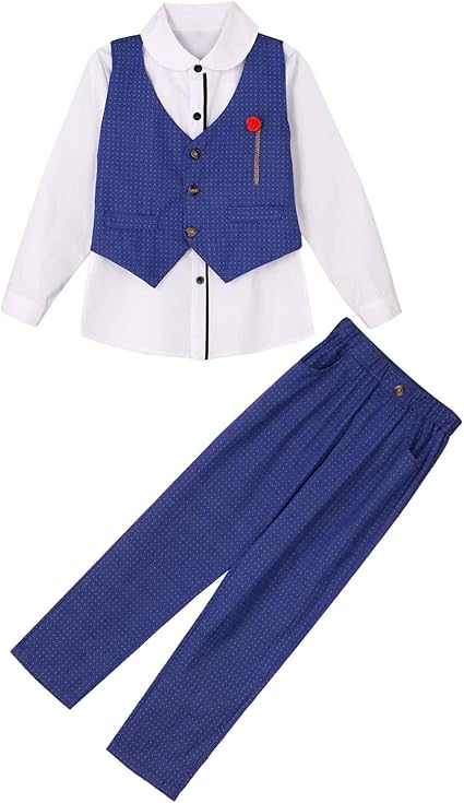 Enfant Garçon Chemise Longue Croquis Plat Dessin Technique Modèle D