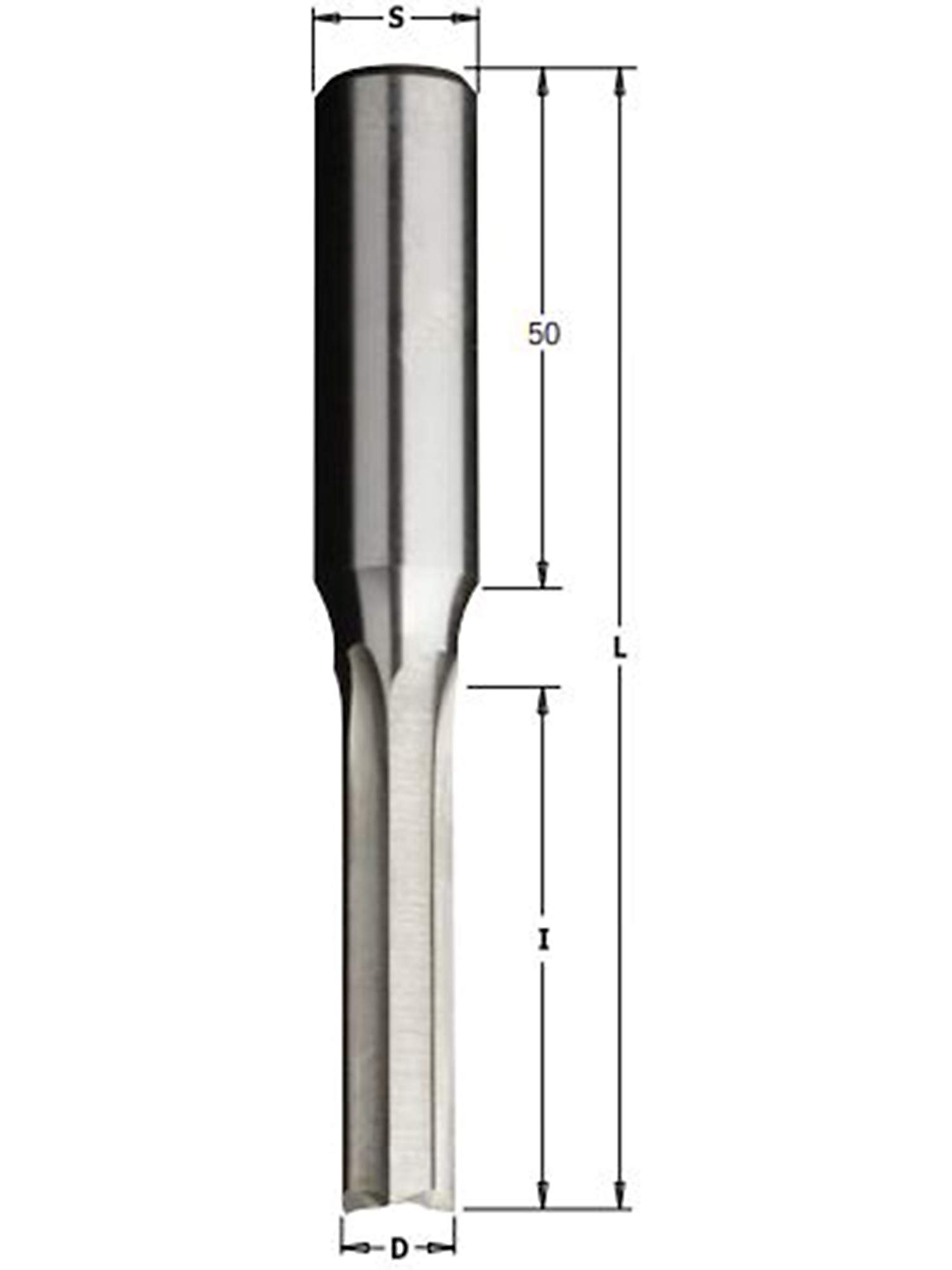 CMT 107.140.32 - Broca cortes rectos oscil.kss d=14 z3 s=16x50 sx