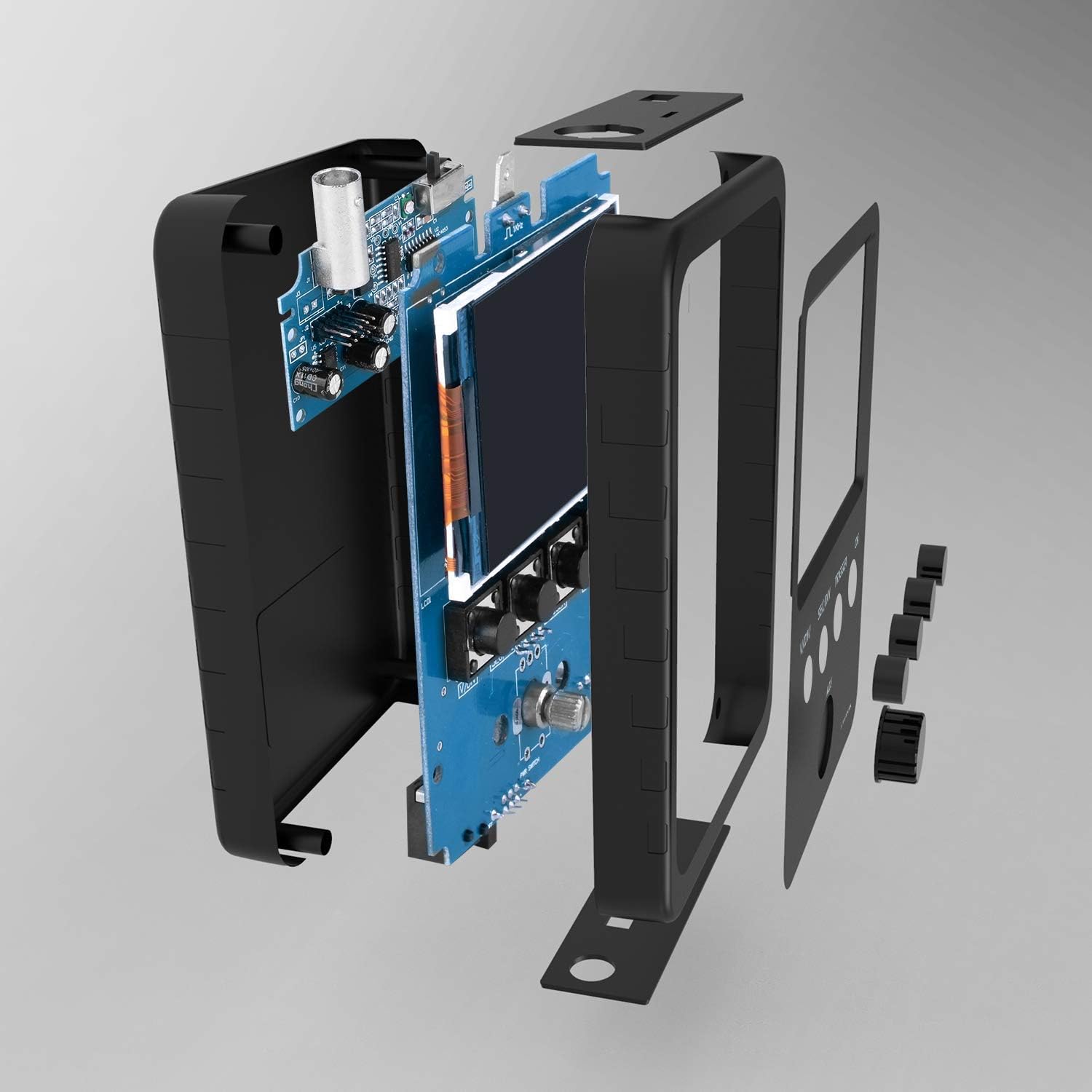 Osciloscopio Digital con Sonda de Cable Bnc-Clip (EM001)