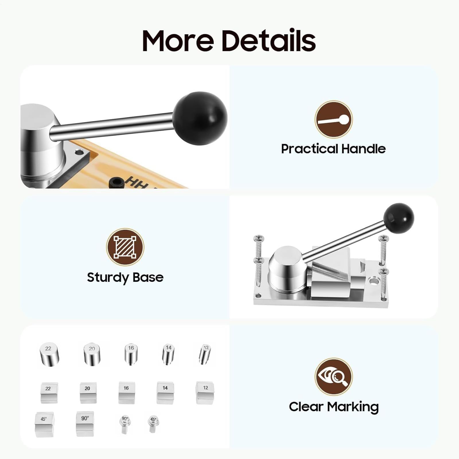 NevPuose Doblador de Anillos Curvador de Aros para Joyería | Máquina Ajustable para Expandir y Reducir Tamaño para Enrollado de Alambre y Trabajos de Platería