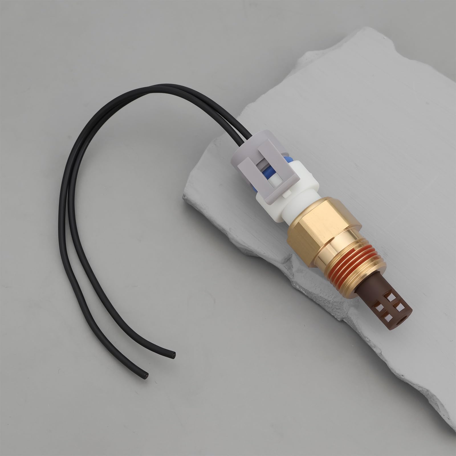 Sensore Di Temperatura Dell'aria Di Aspirazione Con Cablaggio Spina 25036751 Compatibile Con Cadillac Compatibile Con GM