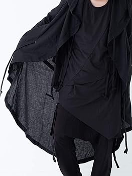 マキシ丈 スーパーロングコート ブラック モード stein(シュタイン)/OVERSIZED MAXI-LENGTH DOUBLE BREASTED COAT