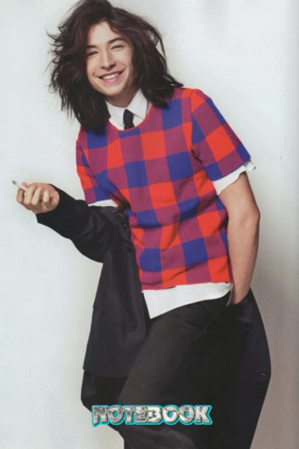 Notebook : Ezra Miller Lined Notebook (Journal,Diary) Weekly Productivity Planner College Ruled 6x9 100 Pages #615