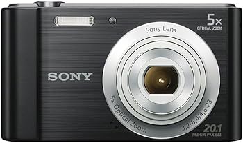 Amazon.com : Sony DSCW800/B 20.1 MP Digital Camera (Black