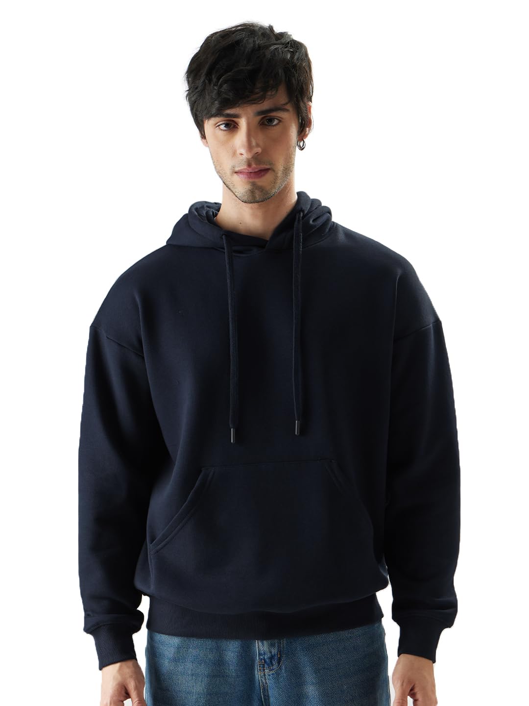 the souled store Solids Men and Boys Long Sleeve Hooded Neck Oversized Fit Hoodies-picture-22