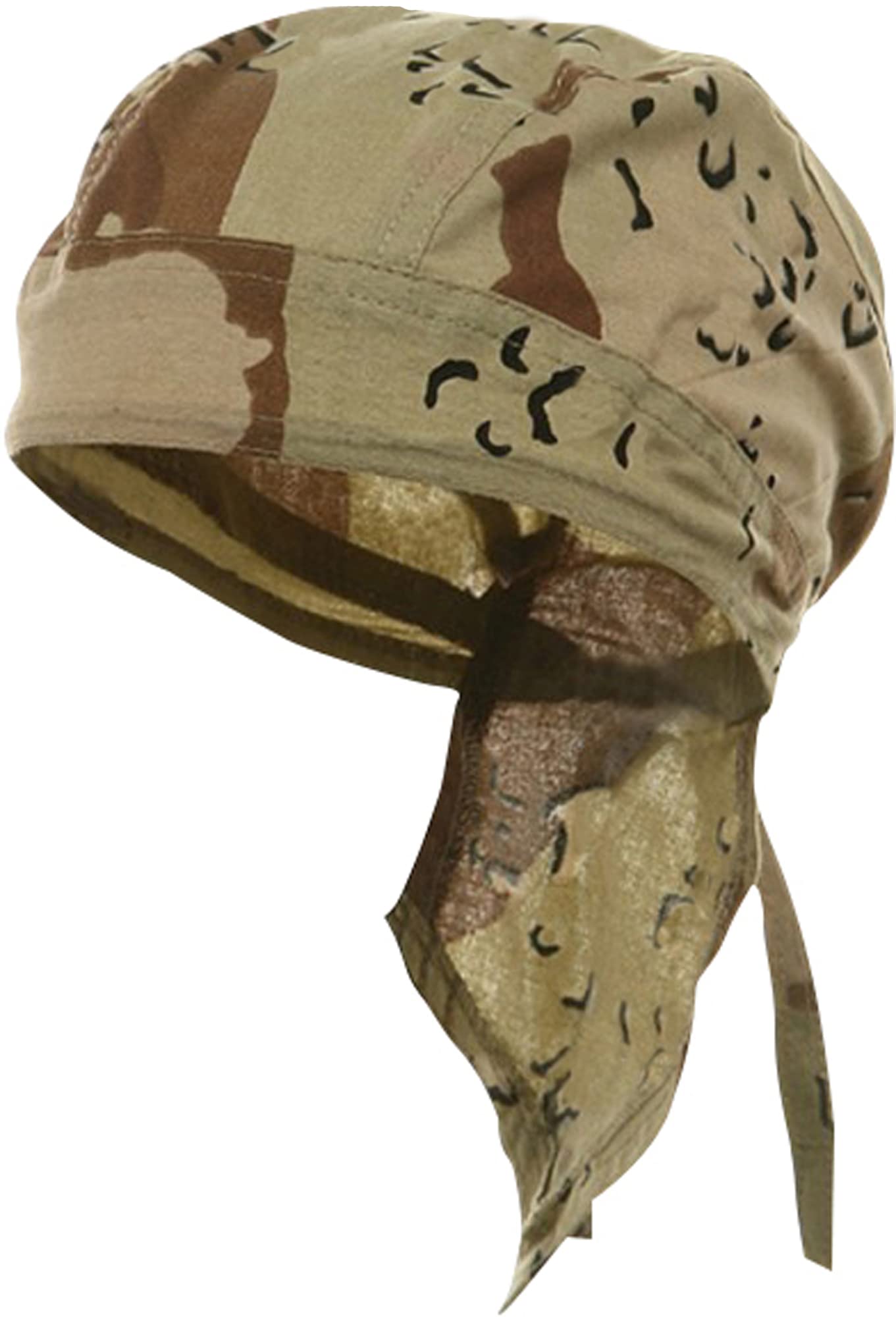 Camouflage Doo Rag Skull Cap Camo Bandana Hunting Hunters Head Wrap
