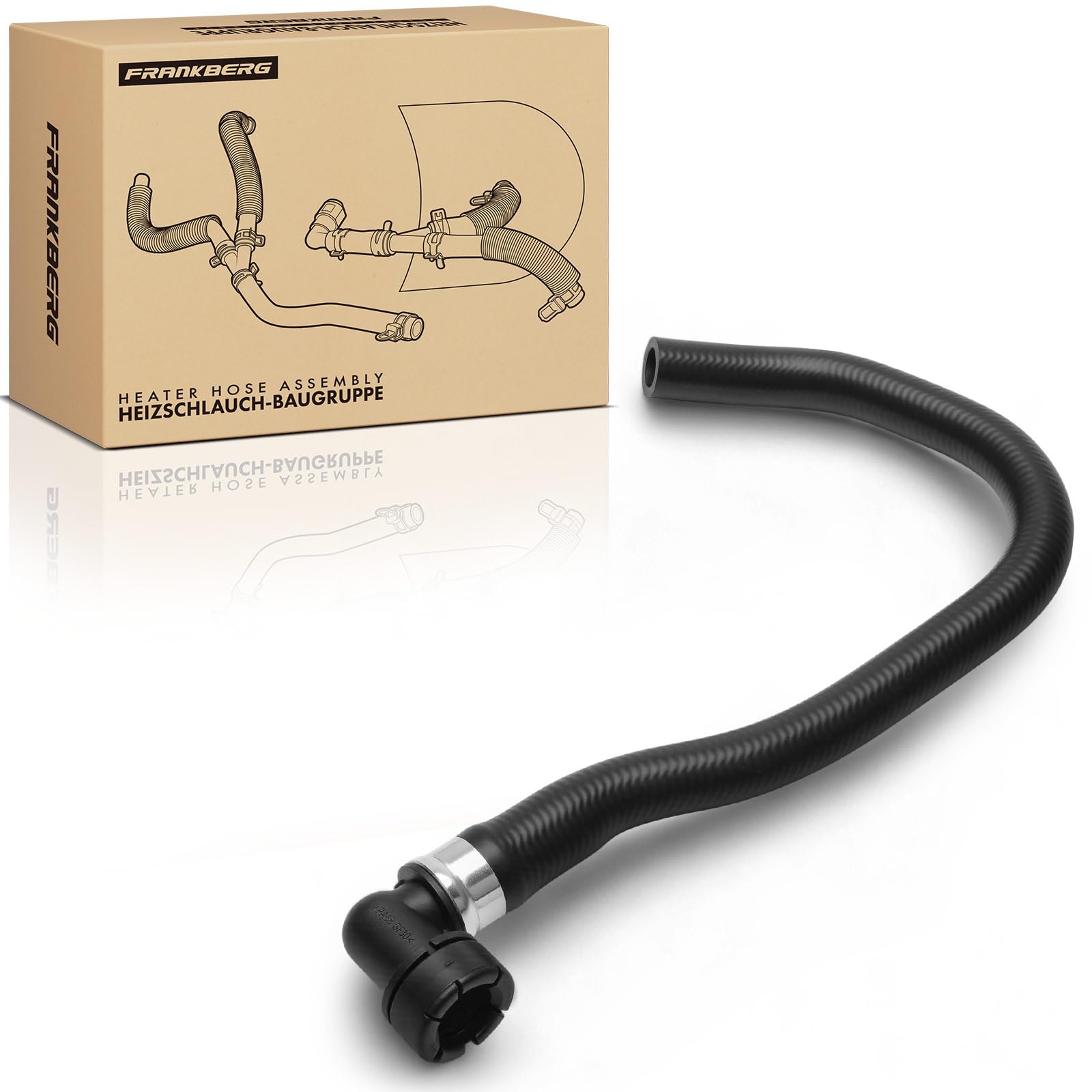 Frankberg Manguera de calefacción 30745329 | Compatible con: S60 I, S80 I 184, XC70 Cross Country 295, V70 II 285, S60 I 384