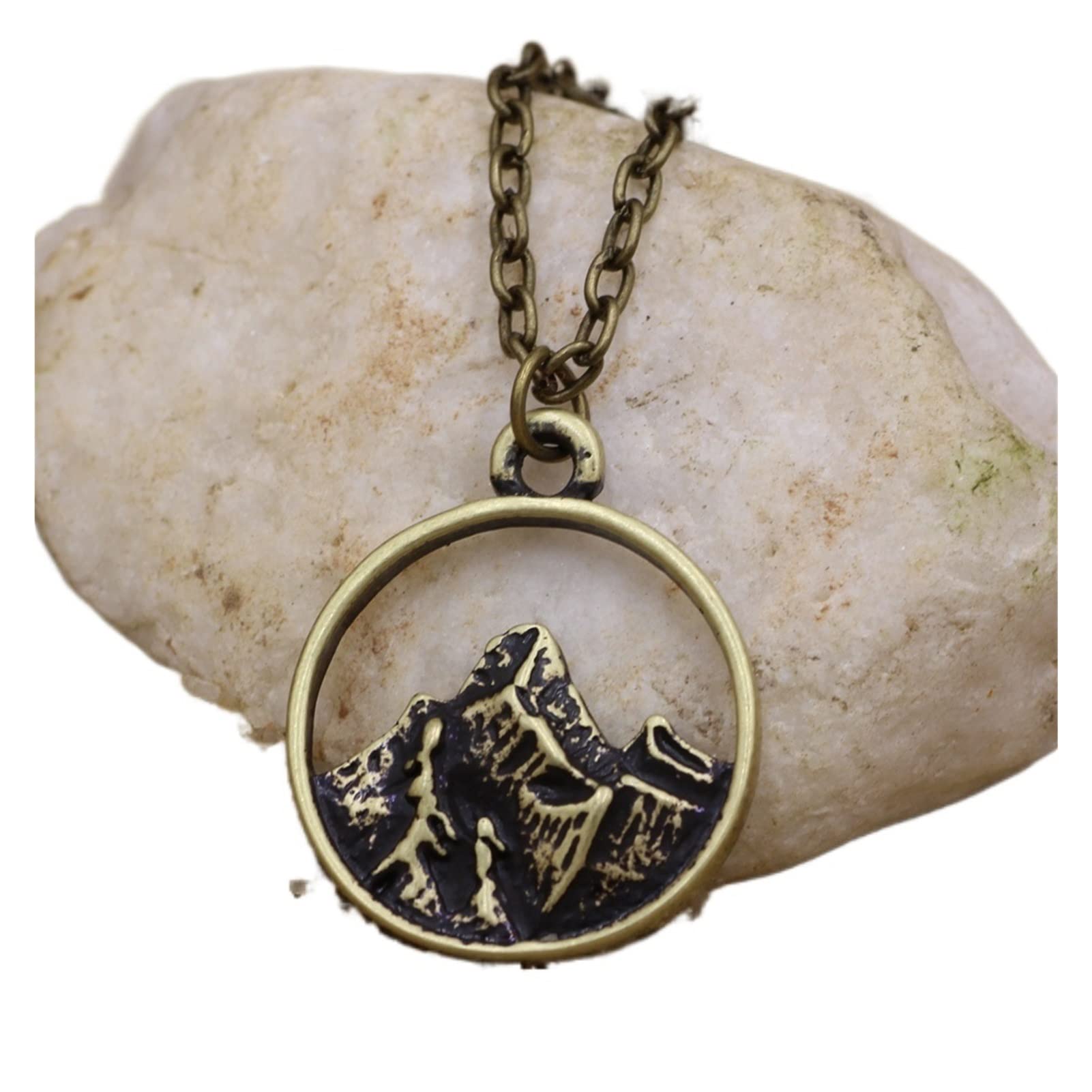 Collane da uomo, Collane serie Viking Collana con ciondoli piccoli Collana semplice per coppie Collana con ciondolo Collana con catena punk rock Accessori per abbigliamento Collane con ciondolo per
