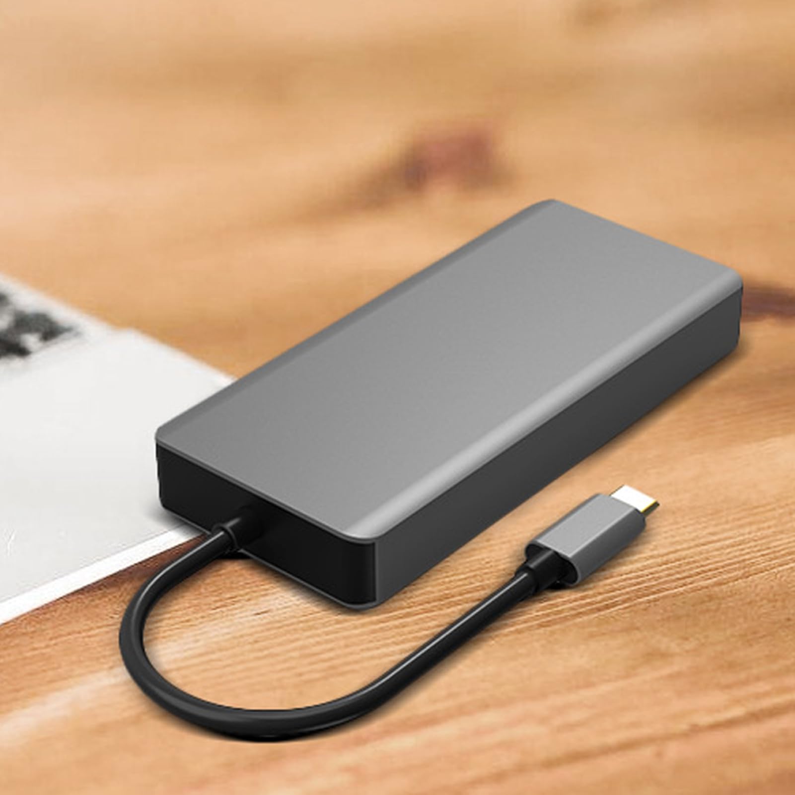 Convertisseur Type-C Hub 4K VGA, Design Aluminium Premium pour