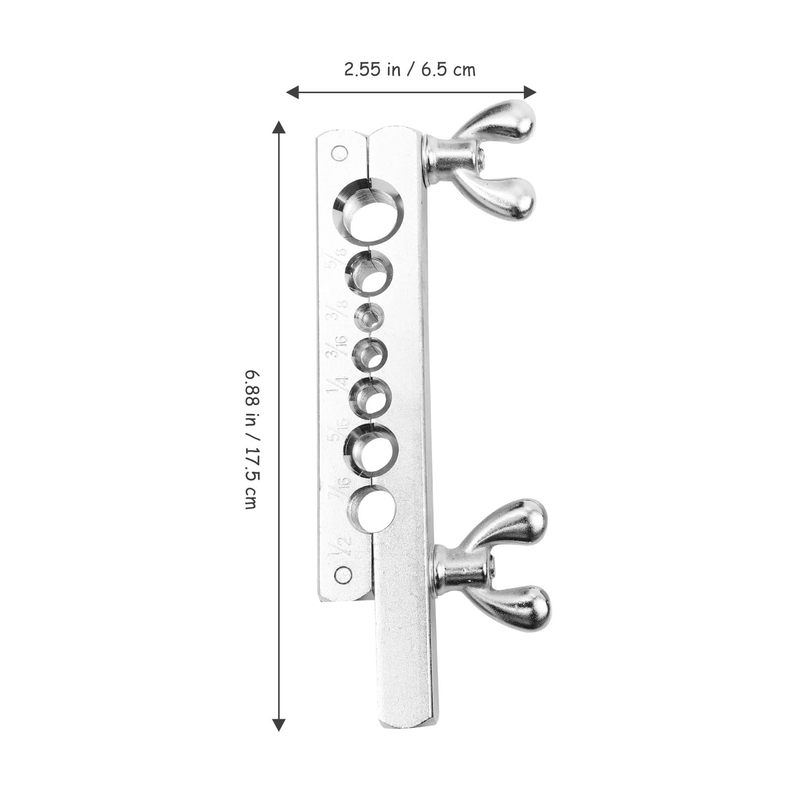 VALICLUD Kit D'outils D'évasement Boîte de Rangement pour Tube en Cuivre Argenté, Outil D'expansion Facile à Utiliser pour Climatiseurs et Entretien Automobile