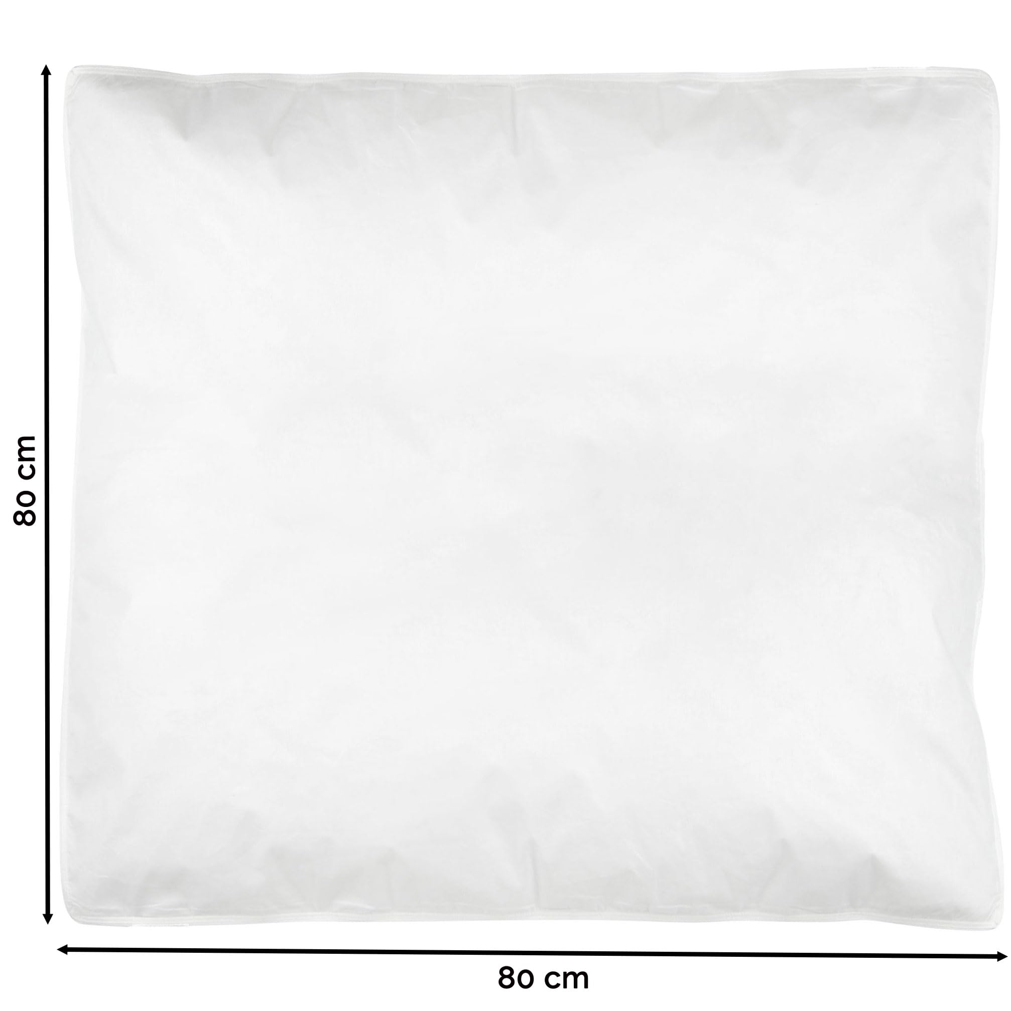 ZOLLNER Coperta per bambini in 30% Piume e 70% Piumette - Fodera traspirante in cotone - Made in Germany - lavabile a 60°C - 80x80 cm - Grado di calore 3 - Certificata Oeko Tex (R)