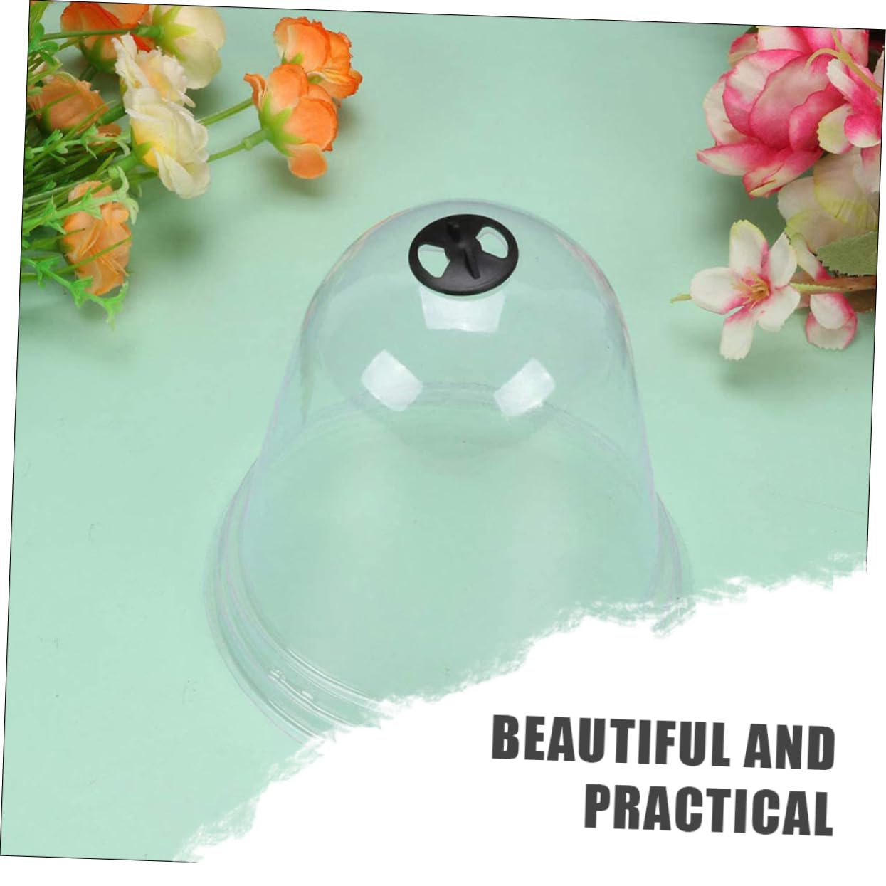 Milisten Cloches de pour Plantes de Pépinière Cloches pour Fleurs de Jardin Petites Plantes