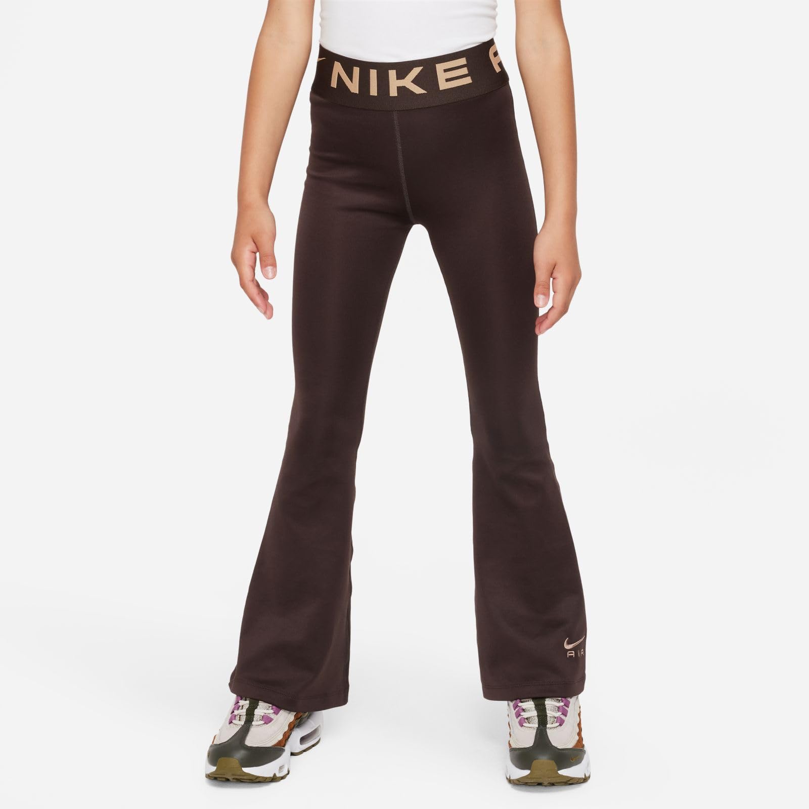 NIKE G Nsw Air Essntl Hr Tght Flare - Spodnie Dziewczynki